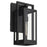 Quorum Marco Lantern, Textured Black/Clear