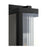 Quorum Parks 1 Light Outdoor Lantern, Noir