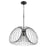 Quorum 1 Light 24" Pendant, Noir - 806-24-69