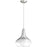 Quorum Genie & Ball Pendant, Satin Nickel With Smoke Ombre