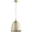 Quorum 1 Light Stary Night Pendant, Aged Silver Leaf - 8827-60