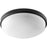 Quorum LED Round Ceiling Mount, Noir