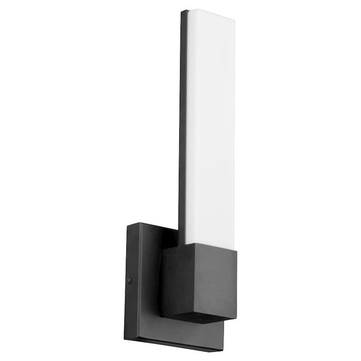 Quorum LED 9W Wall Sconce, Matte Black 913-59