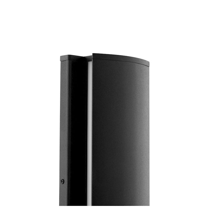 Quorum Artemis 2 Light Outdoor Sconce, Noir