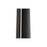 Quorum Artemis 2 Light Outdoor Sconce, Noir