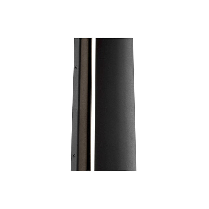 Quorum Artemis 2 Light Outdoor Sconce, Noir