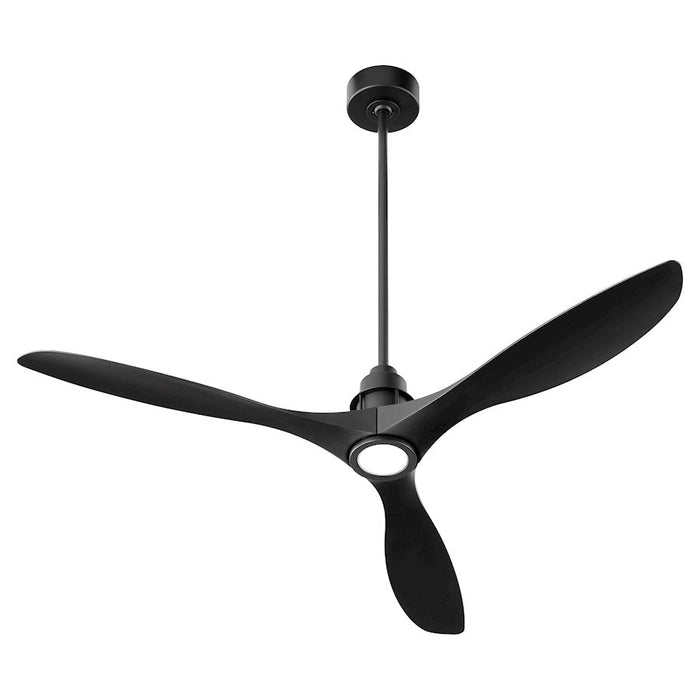 Quorum Marino 1 Light Ceiling Fan, Matte Black - 97543-59