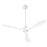 Quorum Marino 1 Light Ceiling Fan, Studio White - 97543-8