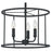 Quoizel Abner 3 Light Pendant