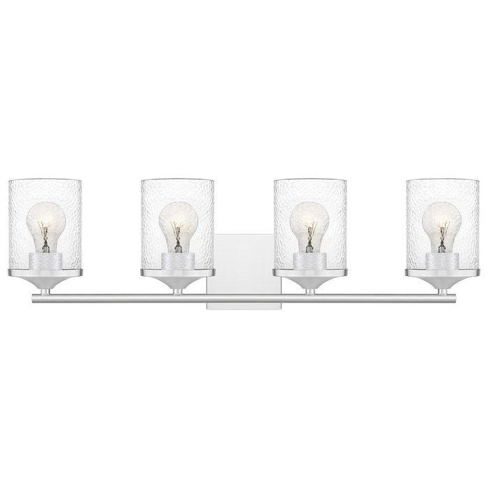 Quoizel Abner 4 Light Bath Light, Polished Chrome - ABR8628C