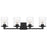 Quoizel Abner 4 Light Bath Light, Matte Black - ABR8628MBK