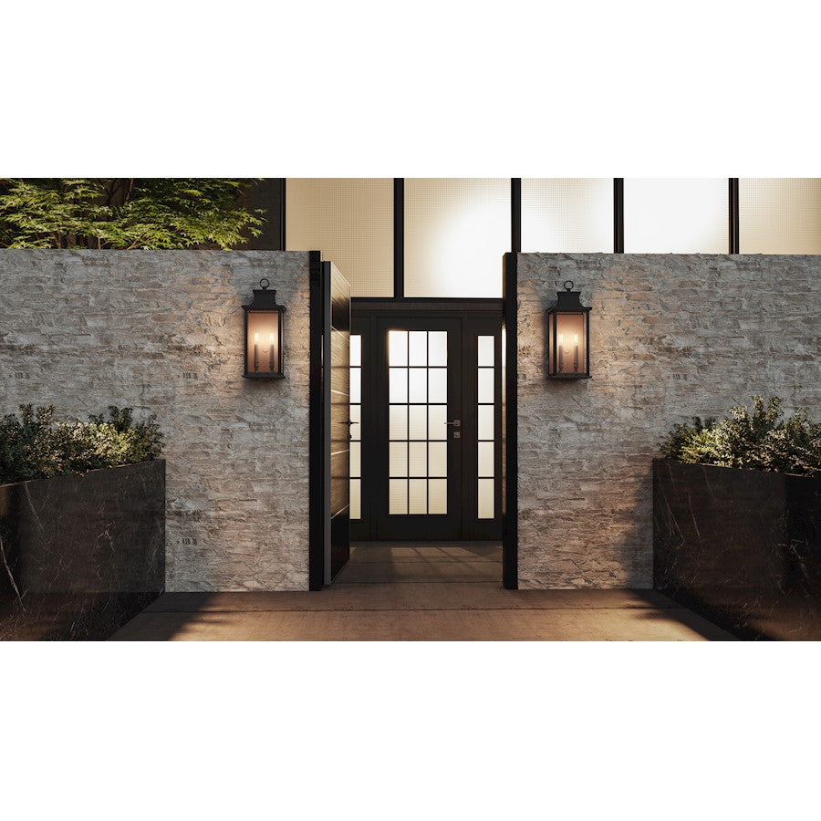 Quoizel Abernathy 1 Light Outdoor Wall Mount, Old Bronze - ABY8407OZ