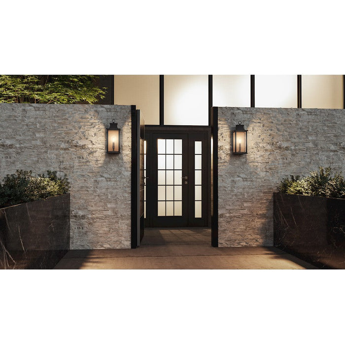 Quoizel Abernathy Outdoor Wall Mount, Old Bronze