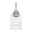 Quoizel Acacia 1 Light Mini Pendant, Clear Water