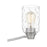 Quoizel Acacia 4 Light Bath Vanity Light, Clear Water