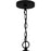 Quoizel Adelaide Chandelier, Matte Black