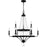 Quoizel Adelaide Chandelier, Matte Black