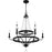 Quoizel Adelaide Chandelier, Matte Black