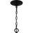 Quoizel Althea 5 Light Chandelier, Matte Black