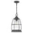 Quoizel Admiral 1 Light Mini Pendant, Mottled Black/Clear