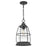 Quoizel Admiral 1 Light Mini Pendant, Mottled Black/Clear