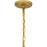 Quoizel Aspyn 5 Light Chandelier, Light Gold