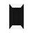 Quoizel Becklow 2 Light Outdoor Lantern, Matte Black