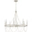 Quoizel Brigitta 8 Light Chandelier, Brushed Nickel - BGA5030BN