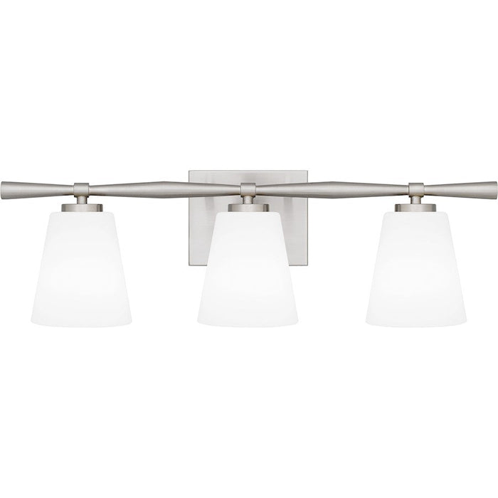 Quoizel Brindley 3 Light Bath Light, Opal Etched