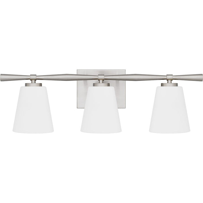 Quoizel Brindley 3 Light Bath Light, Opal Etched