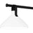 Quoizel Brink 3 Light Island Light, Matte Black/Metal