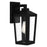 Quoizel Blomfield 1 Light 13" Outdoor Lantern, Matte Black/Beveled - BLOM8406MBK