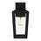 Quoizel Blomfield 1 Light Outdoor Lantern, Matte Black/Beveled