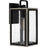 Quoizel Bramshaw 1 Light Outdoor Lantern, Matte Black/Seeded