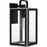 Quoizel Bramshaw 1 Light Outdoor Lantern, Matte Black/Seeded