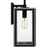 Quoizel Bramshaw 1 Light Outdoor Lantern, Matte Black/Seeded