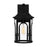 Quoizel Brampton 1 Light Outdoor Lantern, Matte Black/Clear