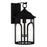 Quoizel Brampton 1 Light Outdoor Lantern, Matte Black/Clear