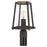 Quoizel Brockton 1 Light Outdoor Post Lantern, Rustic Black - BRT9011RK