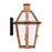 Quoizel Burdett Outdoor Lantern, Aged Copper/Clear Tempered