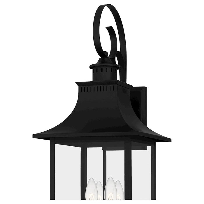 Quoizel Chancellor 4 Light Outdoor Lantern, Tempered