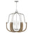 Quoizel Challis Chandelier, Antique Nickel