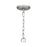 Quoizel Challis Chandelier, Antique Nickel