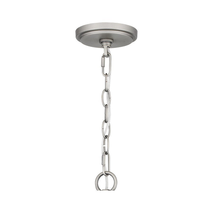 Quoizel Challis Chandelier, Antique Nickel