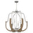 Quoizel Challis Chandelier, Antique Nickel