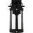 Quoizel Clifton 1 Light Outdoor Lantern, Earth Black/Clear Seedy