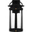 Quoizel Clifton 1 Light Outdoor Lantern, Earth Black/Clear Seedy