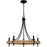 Quoizel Catania 5 Light Chandelier, Matte Black