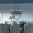 Quoizel Coda Linear 16 Light Chandelier, Earth Black - COD139MBK