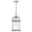 Quoizel Carrington 1 Light Mini Pendant, Industrial Aluminum/Clear - CRN1509IA